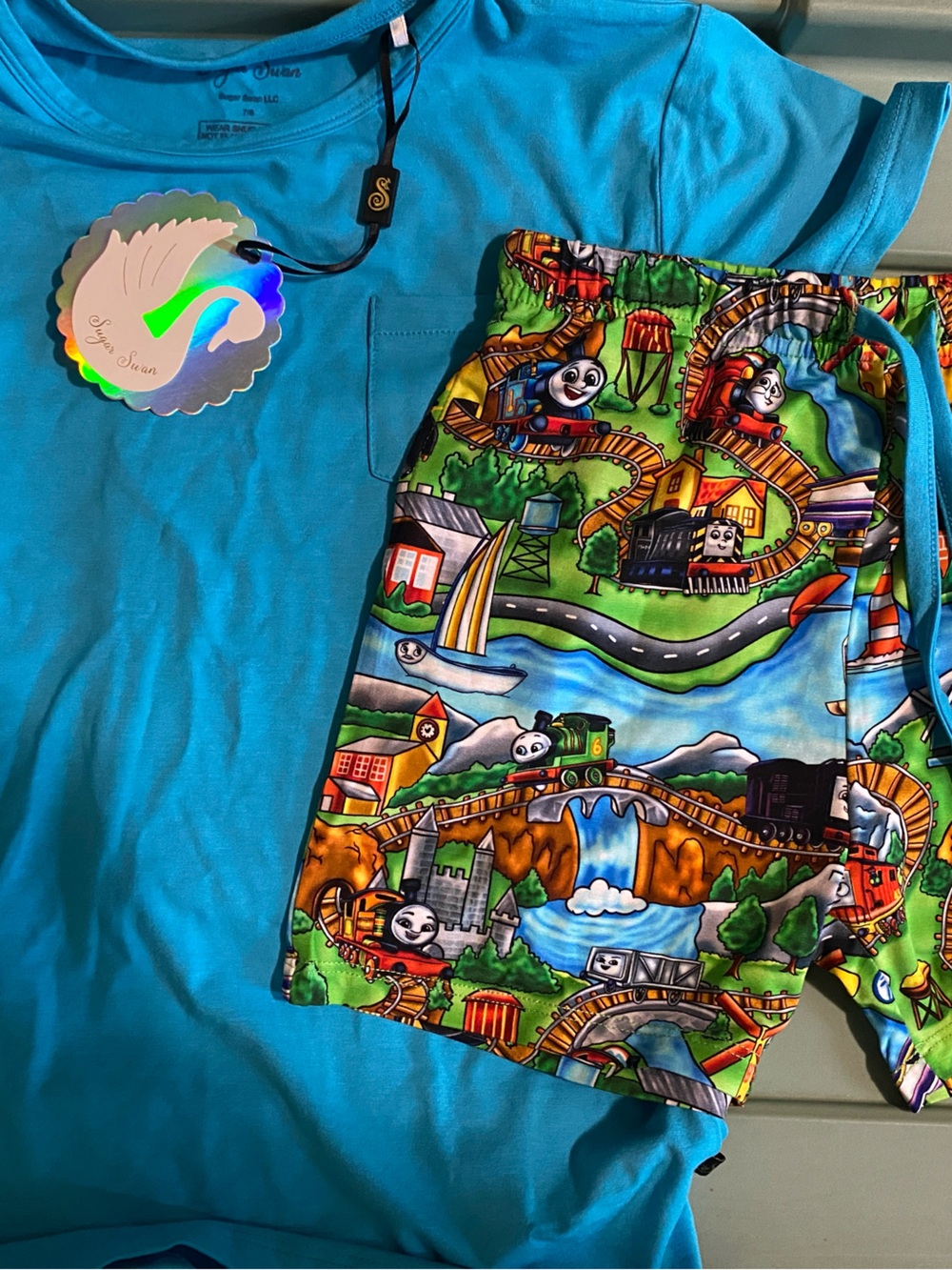 Sugar Swan 7/8 bamboo daywear short set NWT